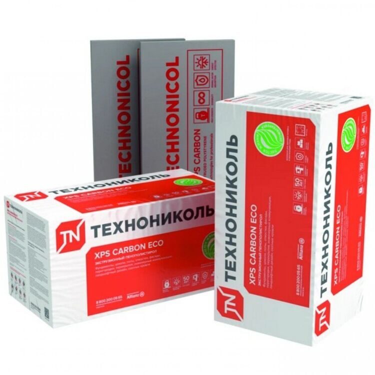 Плиты ТехноНиколь CARBON ECO TB 1180х580х100-L (2х50)