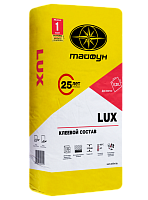 Растворная сухая смесь (клей для плитки), облицовочная LUX цементная, 25 кг