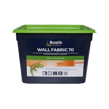 Клей для стеклообоев 5л 5,25кг WALL FABRIC ADHESIVE BOSTIK 70